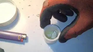Refining gold from gold-plated dishes аффинаж золото с позолоченной посуды