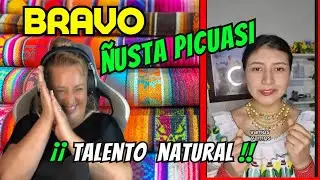ÑUSTA PICUASI | DIVA DANCE -  El quinto elemento | REACTION & ANALYSIS VOCAL COACH