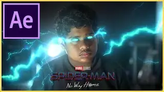 How to Create Electro Effect from Spider-Man | Sinhala | සිංහල | Sharadh Chanduma