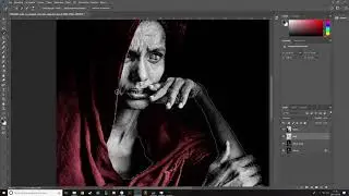 Sebastião Salgado - Photo Colorized on Photoshop