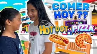 FIORELLA Y FRANSHESKA DECIDEN QUE COMEMOS HOY - PIZZA O PERRO CALIENTES ?