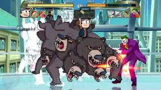 REQUESTED BY @Will_you_accept_our_promise: Team Homer (TURNS) vs Team Harry (TURNS) - Mugen Battle
