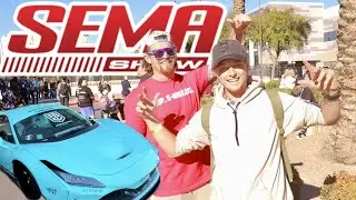 Biggst Car Event In The World!! SEMA 2024!!🔥(My First Time To Vegas!!)