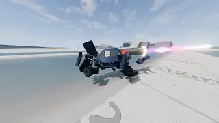 Crazy LEGO ROCKET CAR CRASH | BeamNG.Drive