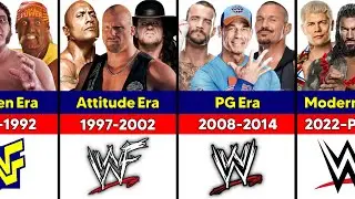 WWE Wrestlers From Every Era