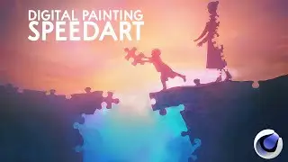 Digital Painting Speed Art - Pieces
