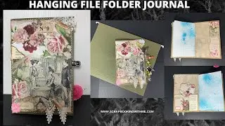 FROM HANGING FILE FOLDER INTO BEAUTIFUL JOURNAL INSERT