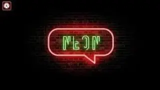 How To Make Neon Intro || Neon Text Animation In Kinemaster - Tutorial