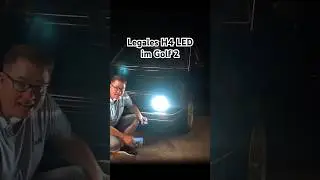 Legales H4-LED Licht im VW Golf 2 - ein Traum wird wahr 