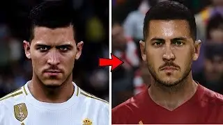 PES 2020 | New Face Update Concept | ( Hazard, Messi, Salah )