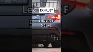 Lexus RC F 5.0L V8 - exhaust sound 