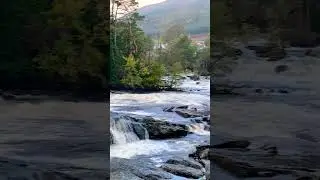 Wow…these rapids in Killin, near the mystical Loch Tay (Scotland), are where we host our retreats!