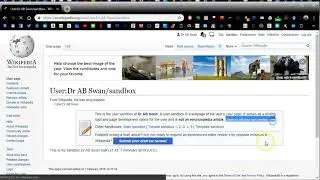 How to Work with Wikipedia Sandbox