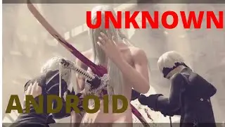 2B And 9S VS UNKNOWN Android (Nier:Automata-Cutscenes)