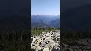 Горы в Кемеровской области. Кузнецкий Алатау. Поднебесные зубья. Пик Поднебесный (Дураков).