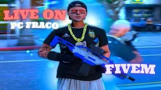 GTA RP FIVEM🔥AO VIVO🔥 10 FPS É MODA 🔥REACTS 🔥 PC FRACO🔥 
