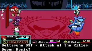 Deltarune OST - Attack of the killer queen Famitracker[2AO3+VCR 6]