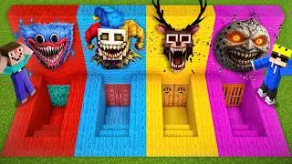 We Found SCARY ENTITIES TUNNEL In Minecraft!!!