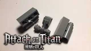Lego tutoriel 3DMG équipement tridimensionnel de L'attaque des titans 進撃の巨人