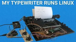 I'm turning my typewriter into a computer