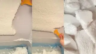 Freezer Frost Scraping Crunchy Dry Crunch Ice Eating ASMR ❤️❄️