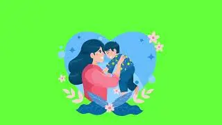 Happy Mother's Day  Animated Green Screen