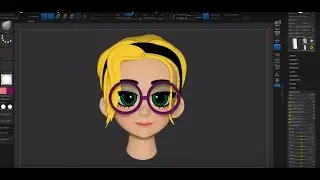 Learning to create a Stylized female character in Z-Brush