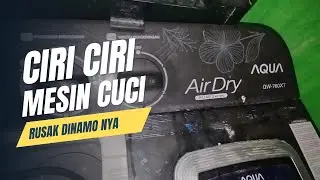 MESIN CUCI DINAMO PENGERING GAK MUTER