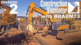 CONSTRUCTION SIMULATOR (2022) - Episode 2: A Really BIG crane!