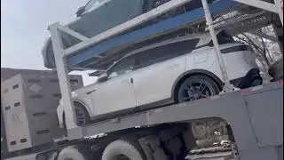 Пробка на таможне в Бишкеке