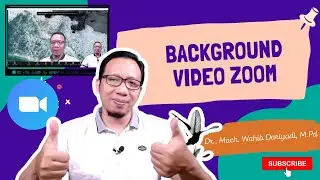 Cara Menggunakan Virtual Background Video  di Zoom Pada Komputer Laptop yang tidak Support Video