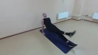 #ТелуВремя | Обратная планка на прямых руках с попеременным подъемом ног