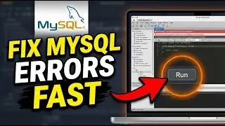 How to fix SQL Query Errors in MySQL - Step By Step