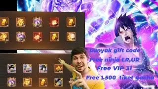 NEW GAME NARUTO‼️FREE VIP 31 private server,free resouce exp,coin,free ninja LR,