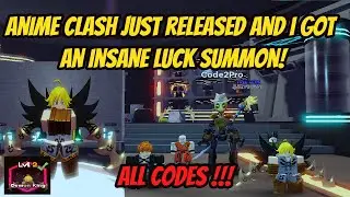 Anime Clash Just released and i got an Insane Luck Summon !!! - All Codes !!!