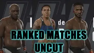 EA SPORTS UFC 2 - RANKED MATCHES - ALL KNOCKOUTS ! BLACK LIVES MATTER EDITION