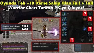 ZeitzquiN - Oyunda Tek +10 İteme Sahip Olan 8200 AP'li Warrior Charı Tanıtıp PK Çıkıyor! Rise Online