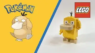 I built Psyduck out of LEGO!