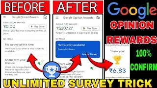 Google opinion rewards unlimited survey tricks & tips | How to get more surveys