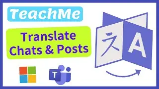 Translate Messages in Microsoft Teams