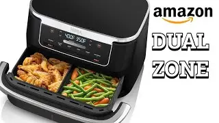 HOW TO USE THE NINJA FOODI 6 in 1 DUAL ZONE FLEXBASKET AIR FRYER | AMAZON FINDS!! 🍗
