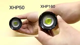 XHP160 16-core Super Bright 200,000LM LED Flashlight USB Rechargeable 18650/26650 Battery Zoomable