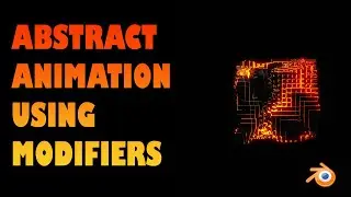 How to make this AMAZING ABSCTRACT animation using in BLENDER 2.93 using modifiers