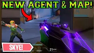 NEW Agent SKYE & New Map ICEBOX - Valorant ACT 3
