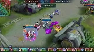 WarChief™️ : Uranus Full Mage Damage Build with 5 kills and 7 assist in Mobile Legend