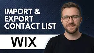 How To Import and Export Your Contact List on Wix Website (Step By Step 2026)