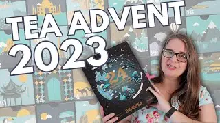 DAVIDsTEA 2023 Organic Tea Advent - 24 Trips with Tea #teaadventcalendar #adventcalendar #davidstea