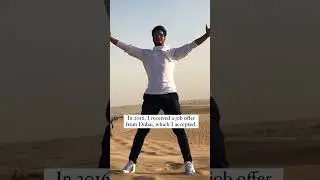 From dancing in mumbai to ruling dubai with my dance moves, i gave challenges a great move