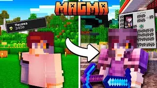 100 Дней Выживание в Майнкрафт, но ЭТО МАГМА