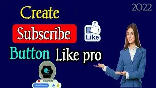 how to create subscriber button 2022||subscribe button green screen||subscribe button kaise banai